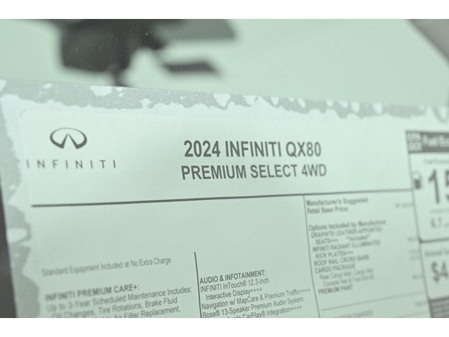 2024 INFINITI QX80 Premium Select